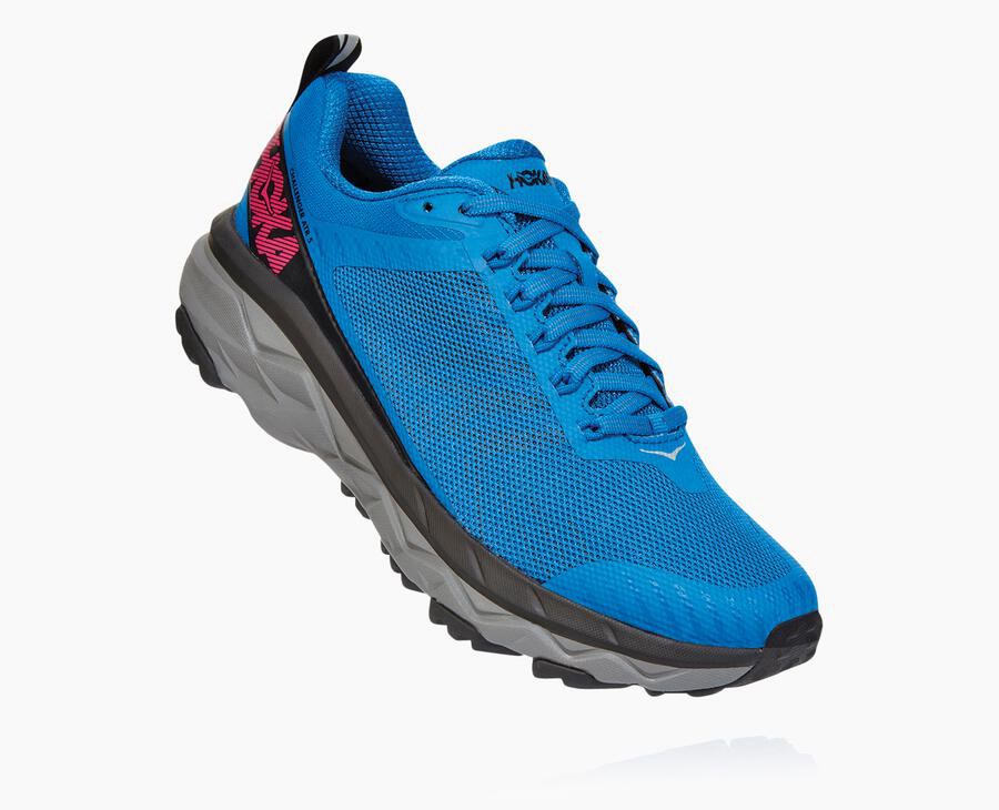 Tenis Trail Hoka One One Feminino Azuis - Challenger Atr 5 - 928-NHSCOB